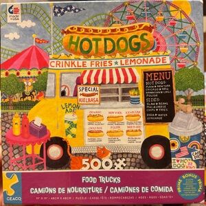 Food Trucks 500pc Puzzle